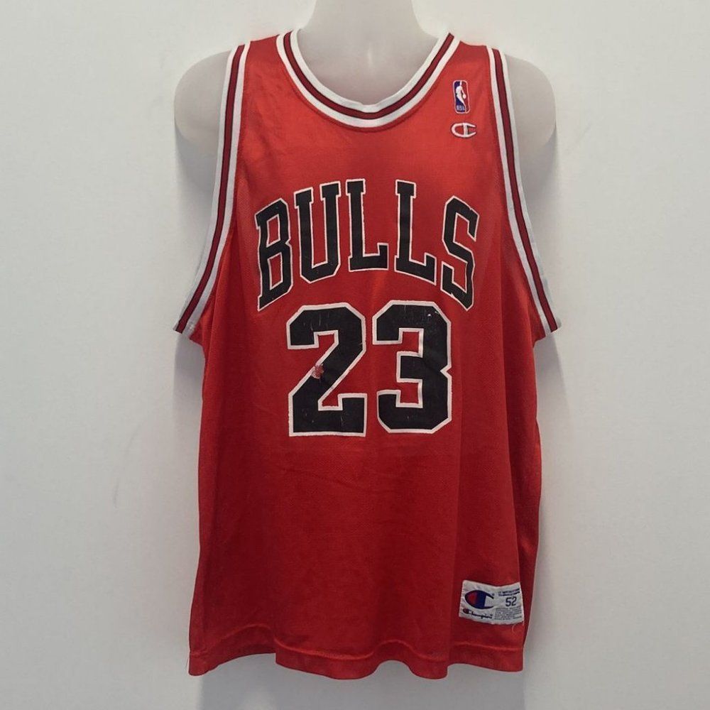 Vintage NBA Champion Chicago Bulls Michael Jordan  Jersey Size XL